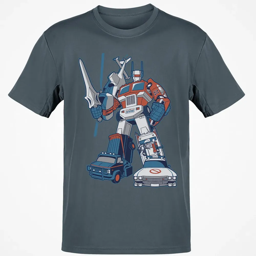 Outatime Mecha Classic Unisex T-Shirt - 4