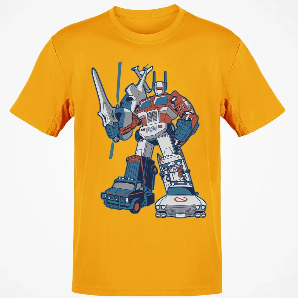 Outatime Mecha Classic Unisex T-Shirt - 5