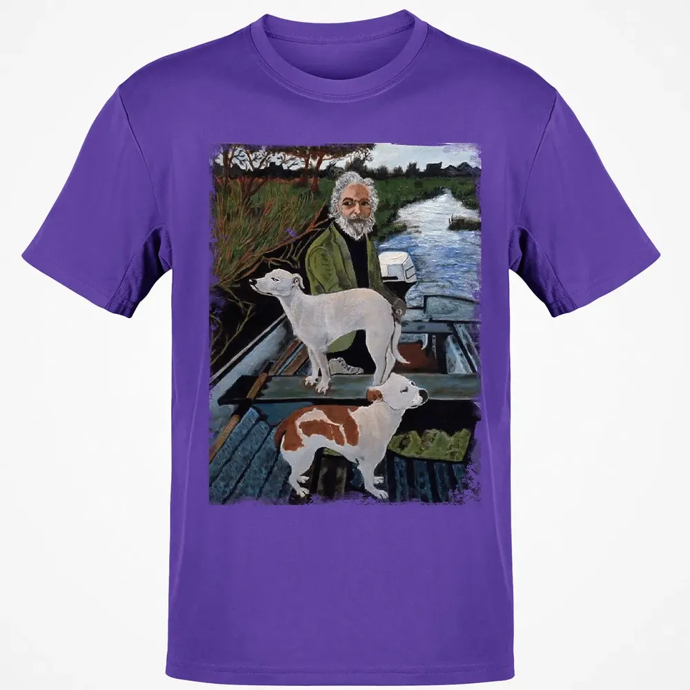 Old Man with Dogs Classic Unisex T-Shirt - 10