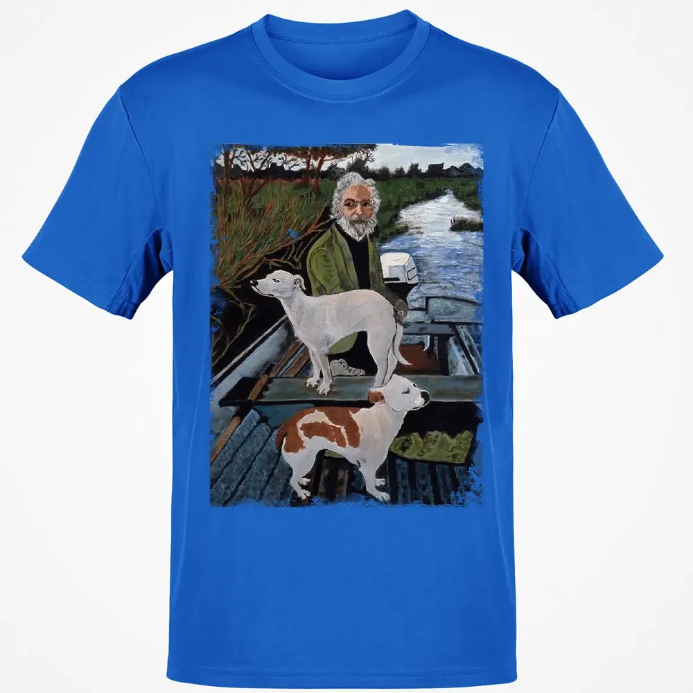 Old Man with Dogs Classic Unisex T-Shirt - 12