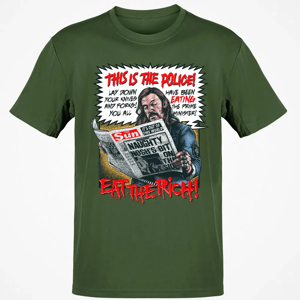 Eat The Rich Classic Unisex T-Shirt - 7