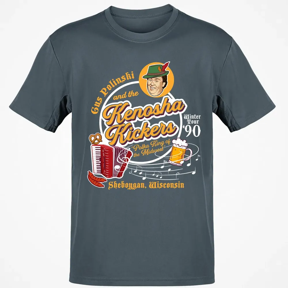 Gus Polinski and the Kenosha Kickers Classic Unisex T-Shirt - 4