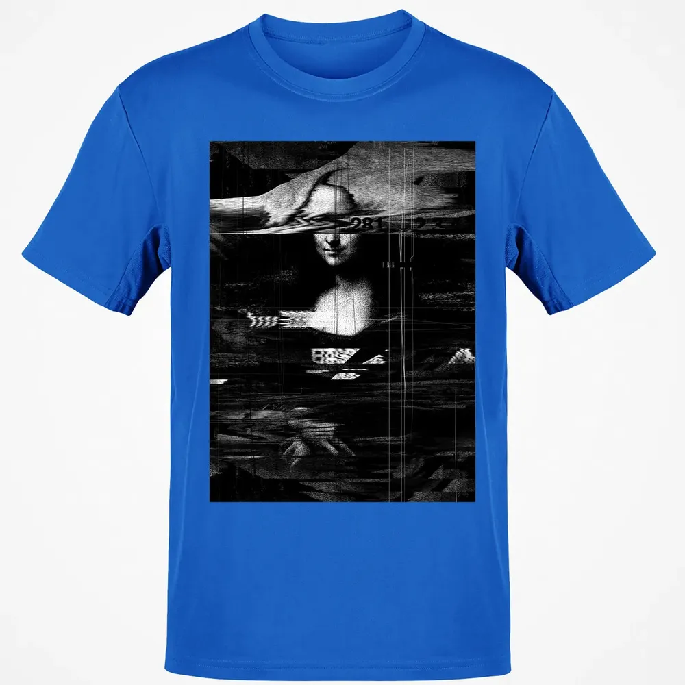 MONA LISA GLITCH Classic Unisex T-Shirt - 12