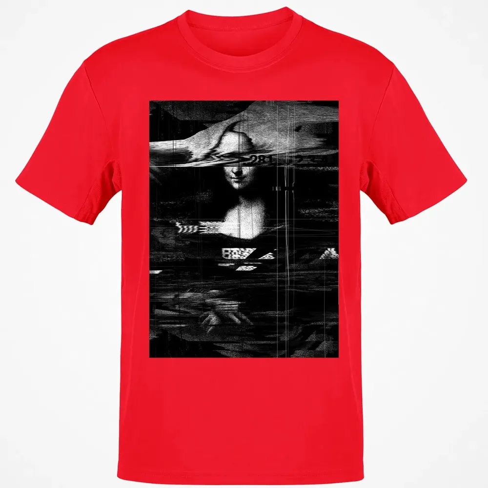 MONA LISA GLITCH Classic Unisex T-Shirt - 11