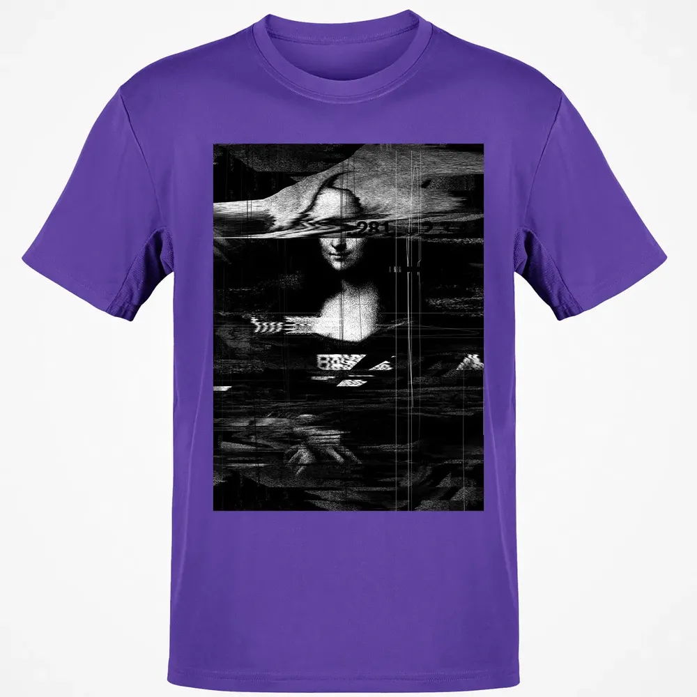 MONA LISA GLITCH Classic Unisex T-Shirt - 10