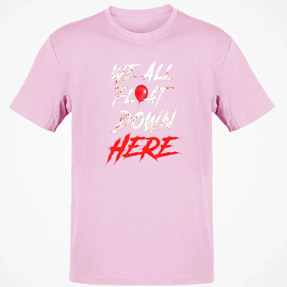 We All Float Down Here Bloody Red Balloon Horror Halloween Classic Unisex T-Shirt - 6