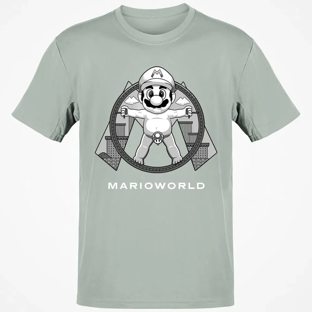 Mario World Classic Unisex T-Shirt - 3
