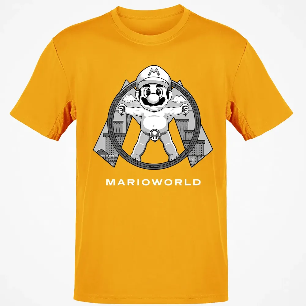 Mario World Classic Unisex T-Shirt - 5