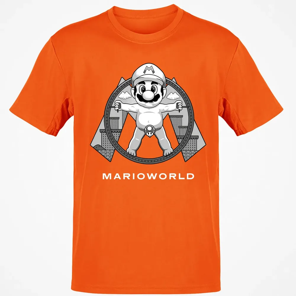 Mario World Classic Unisex T-Shirt - 9
