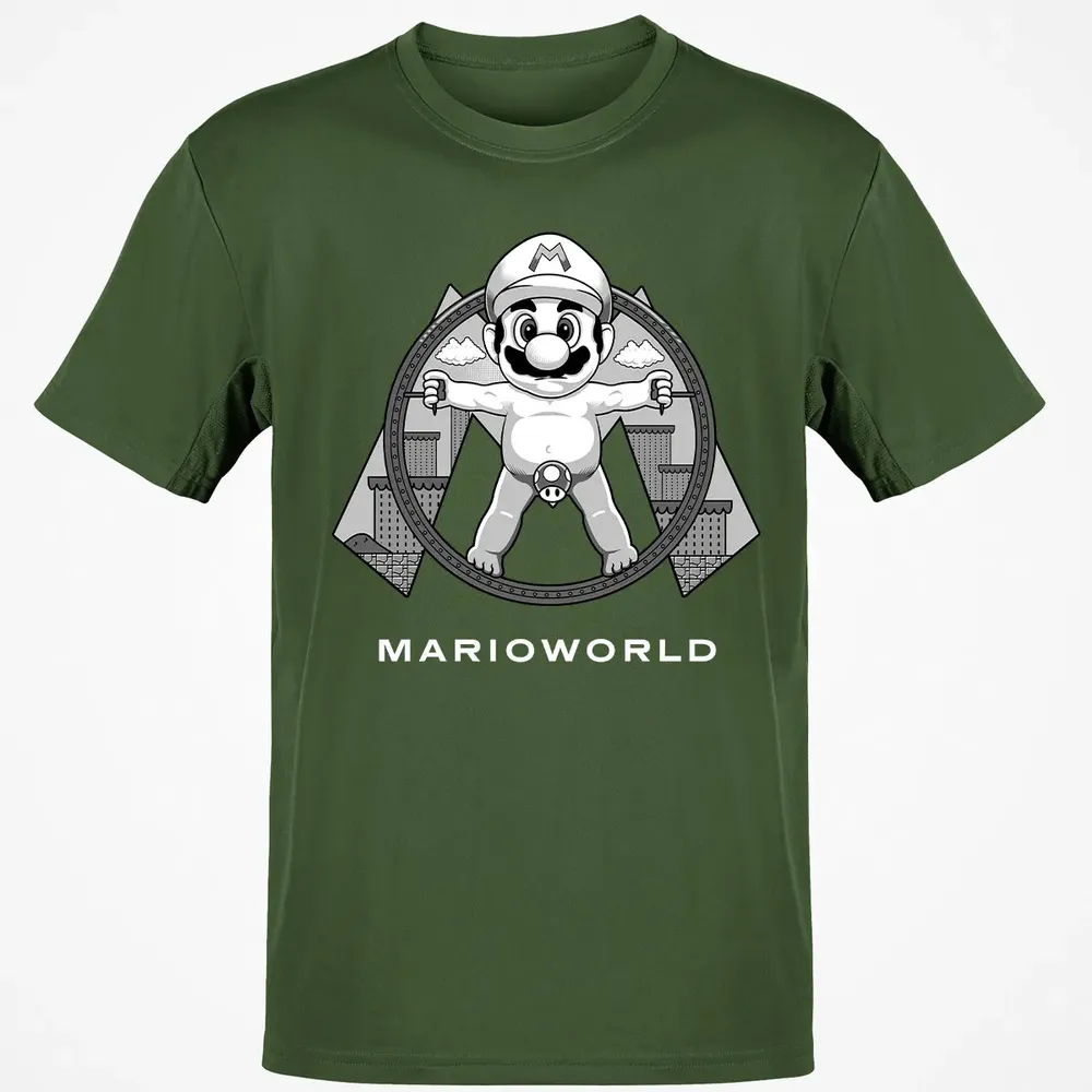Mario World Classic Unisex T-Shirt - 7