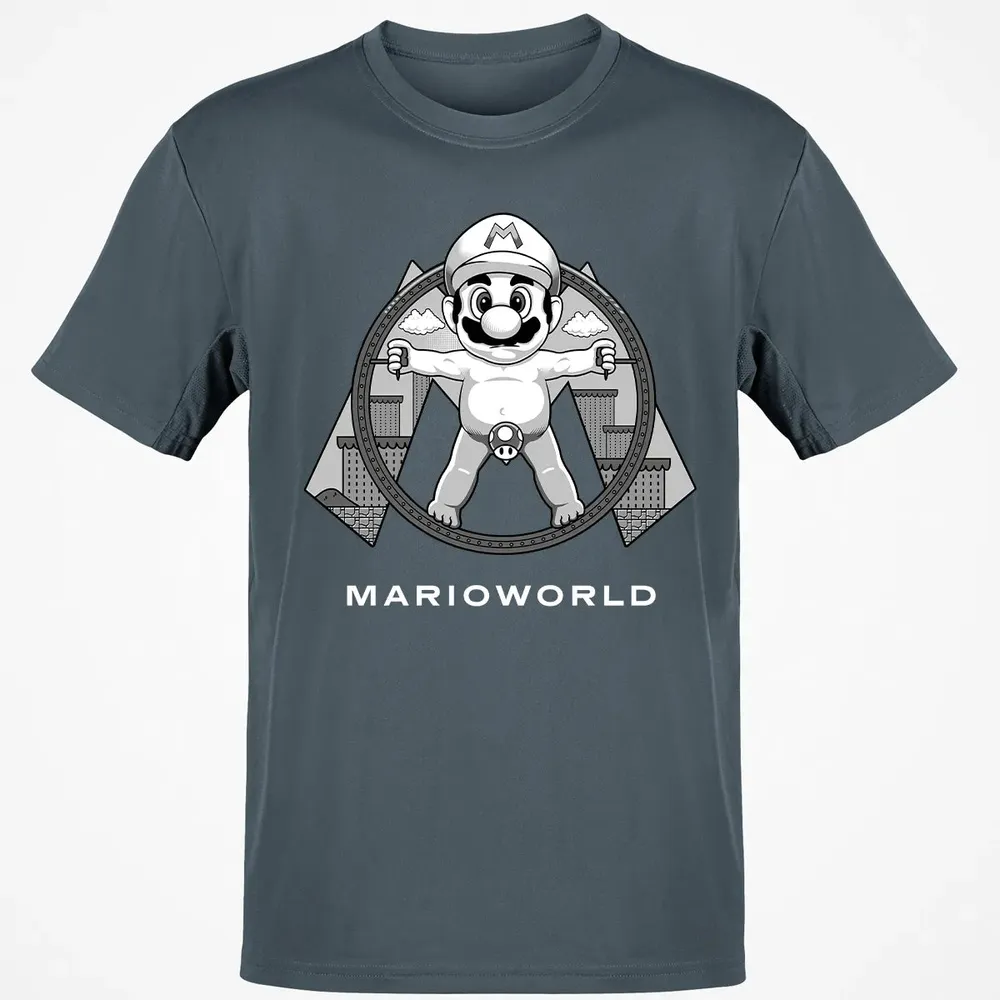 Mario World Classic Unisex T-Shirt - 4