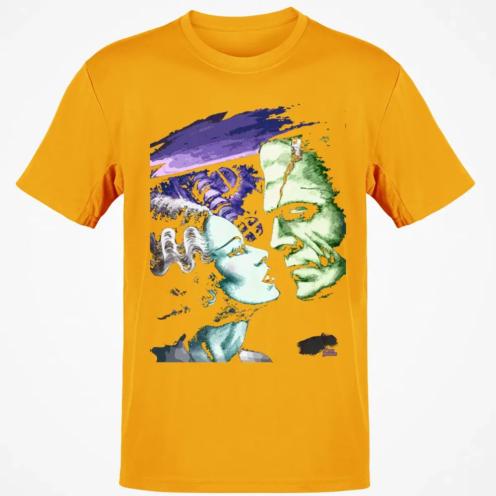 Bride & Frankie Monsters in Love Classic Unisex T-Shirt - 5