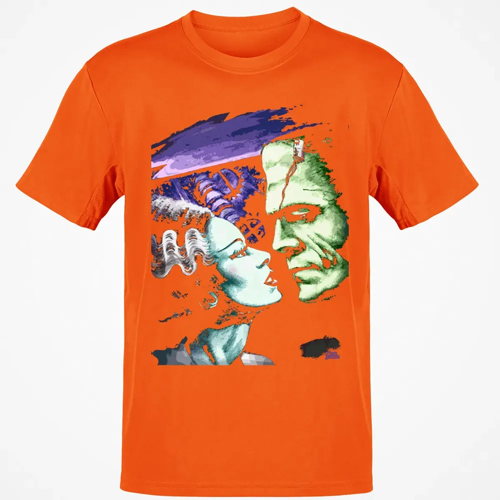 Bride & Frankie Monsters in Love Classic Unisex T-Shirt - 9