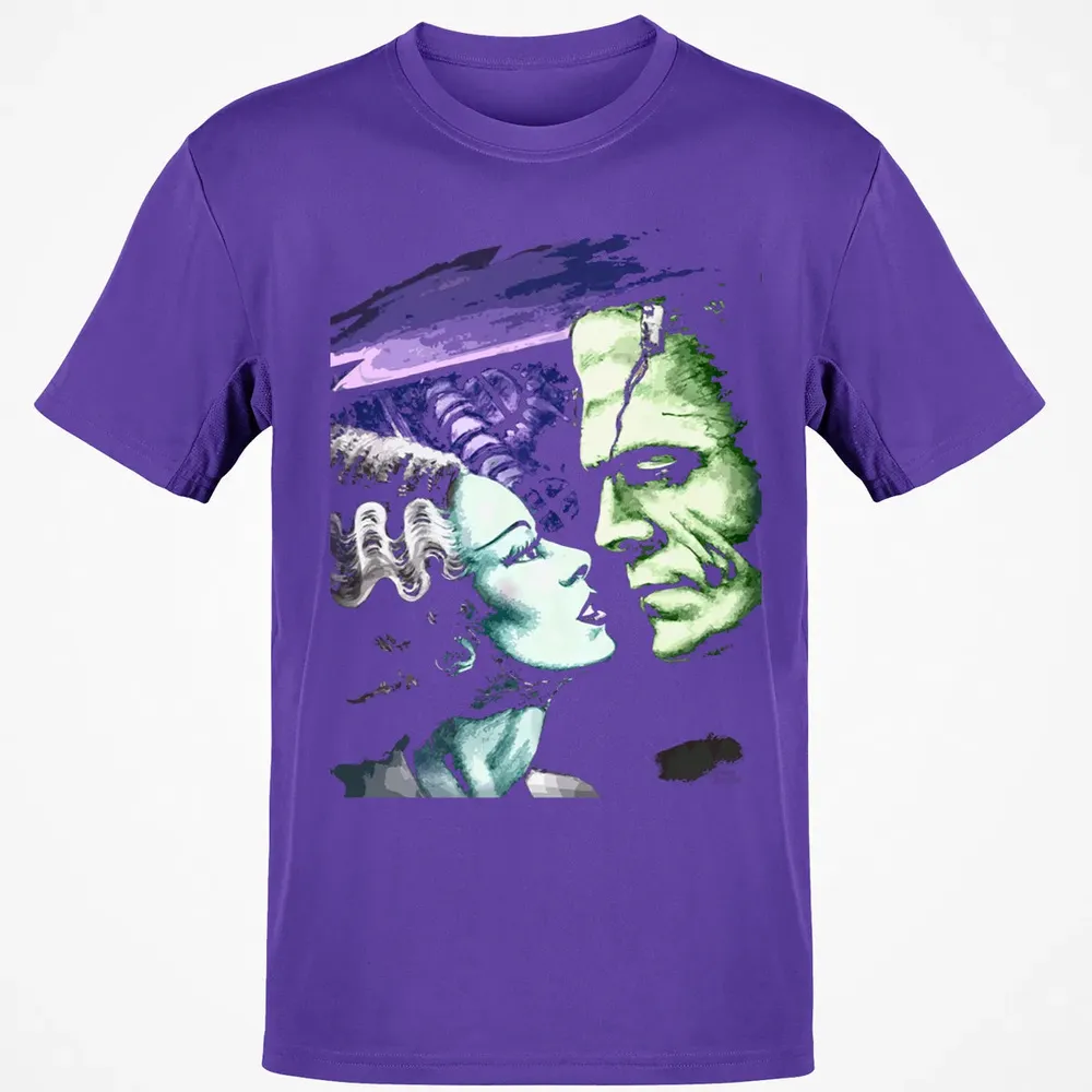 Bride & Frankie Monsters in Love Classic Unisex T-Shirt - 10