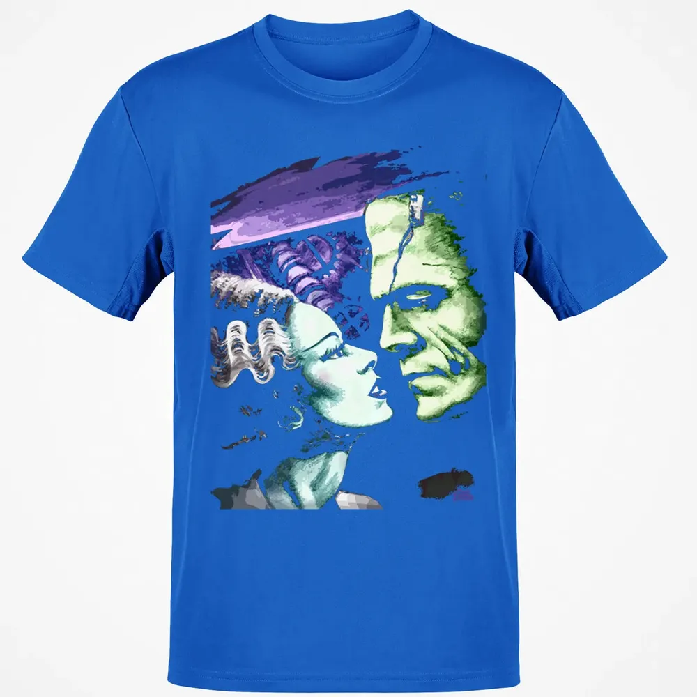 Bride & Frankie Monsters in Love Classic Unisex T-Shirt - 12