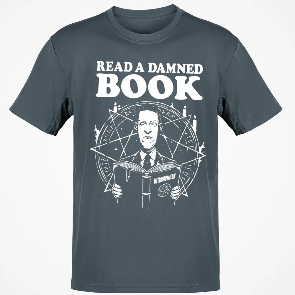 Read a damned book Classic Unisex T-Shirt - 4