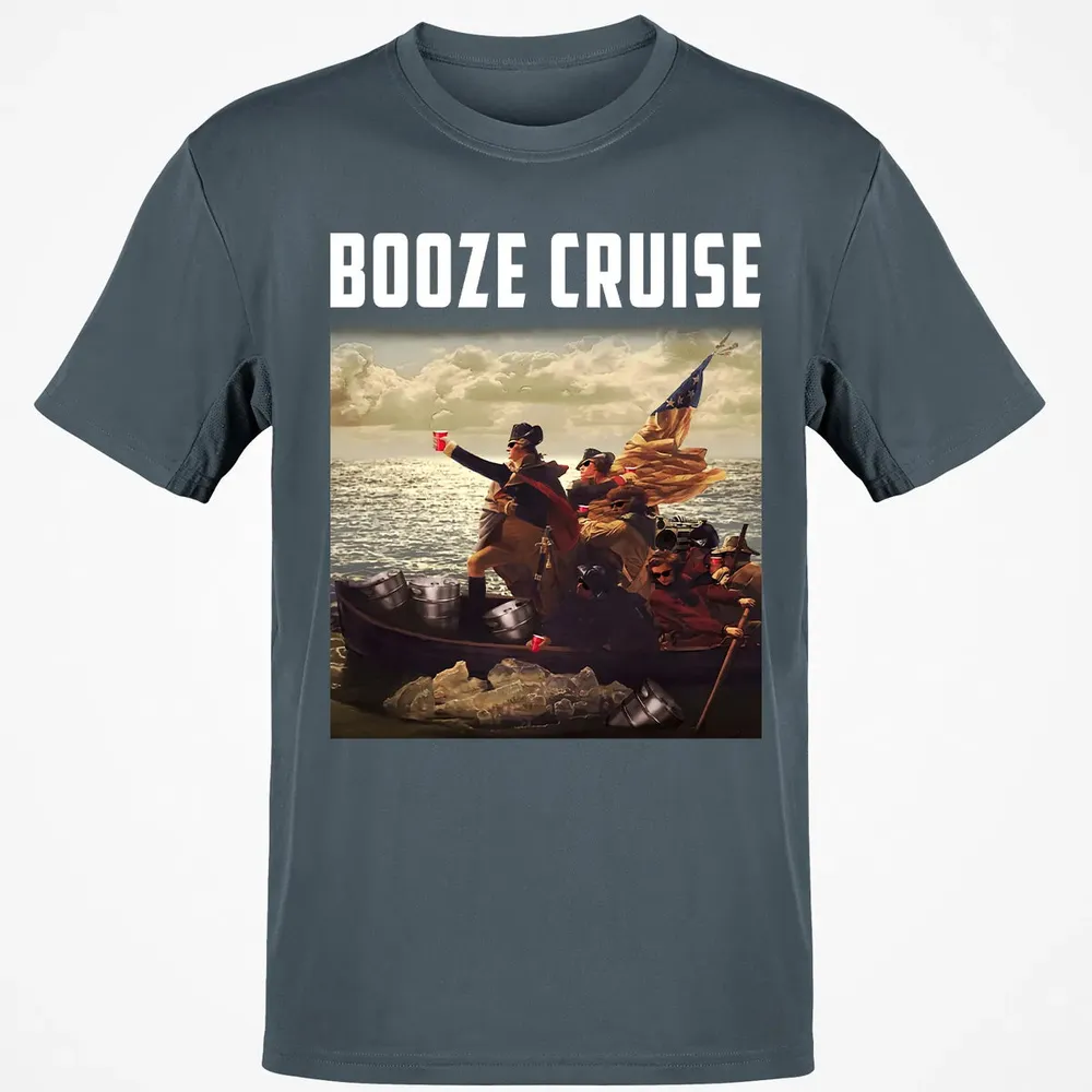 Booze Cruise Classic Unisex T-Shirt - 4