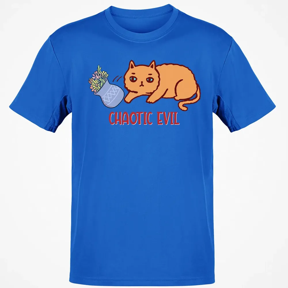 Chaotic Evil Cat Classic Unisex T-Shirt - 12