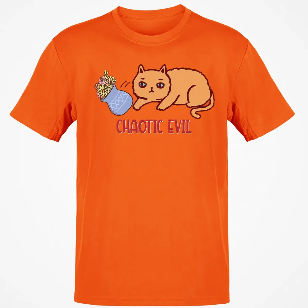 Chaotic Evil Cat Classic Unisex T-Shirt - 9