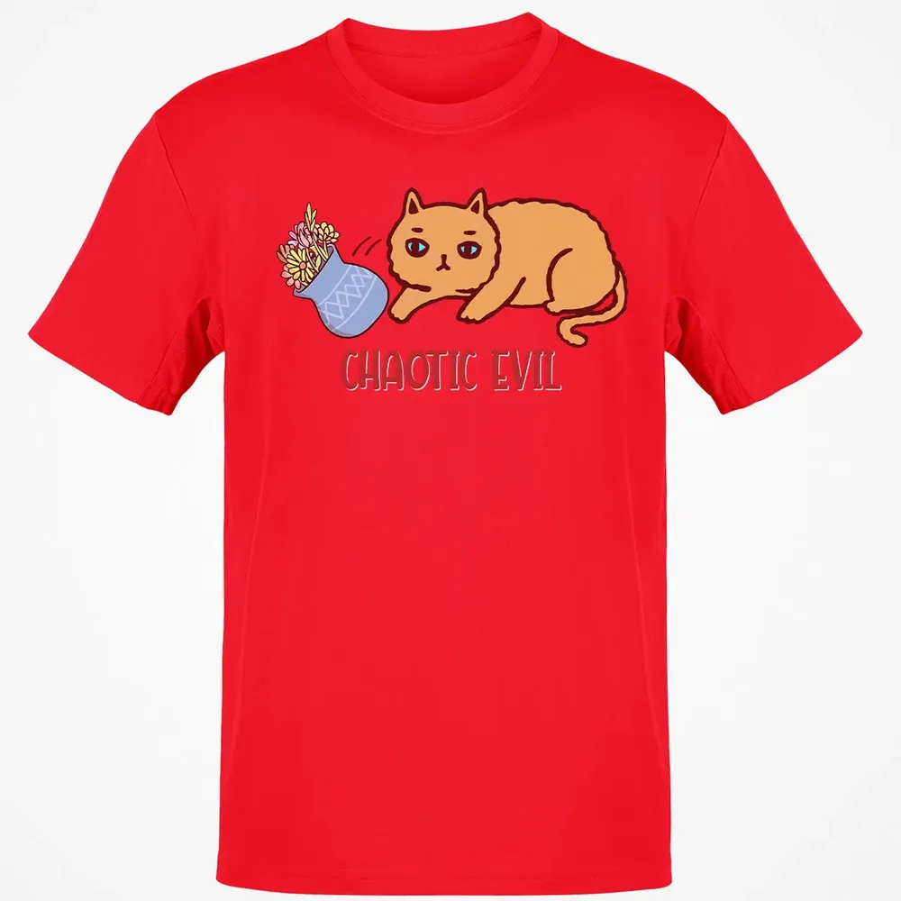 Chaotic Evil Cat Classic Unisex T-Shirt - 11