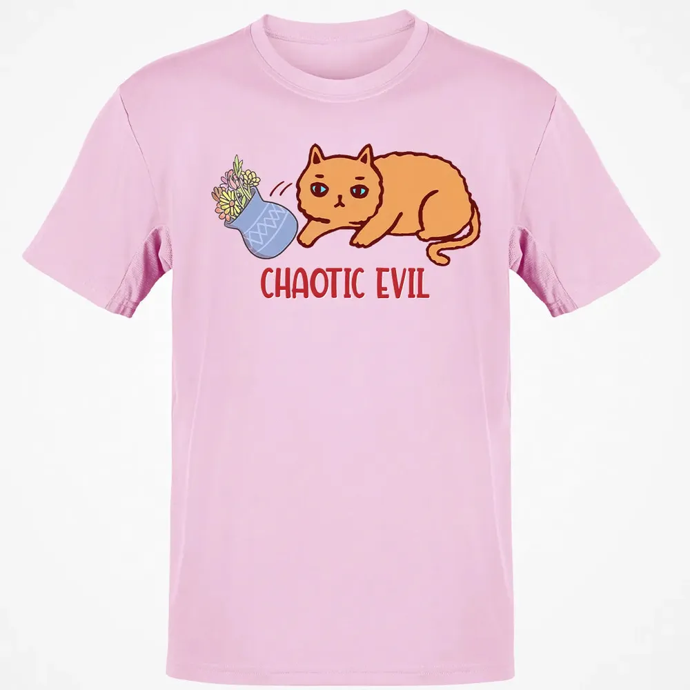 Chaotic Evil Cat Classic Unisex T-Shirt - 6