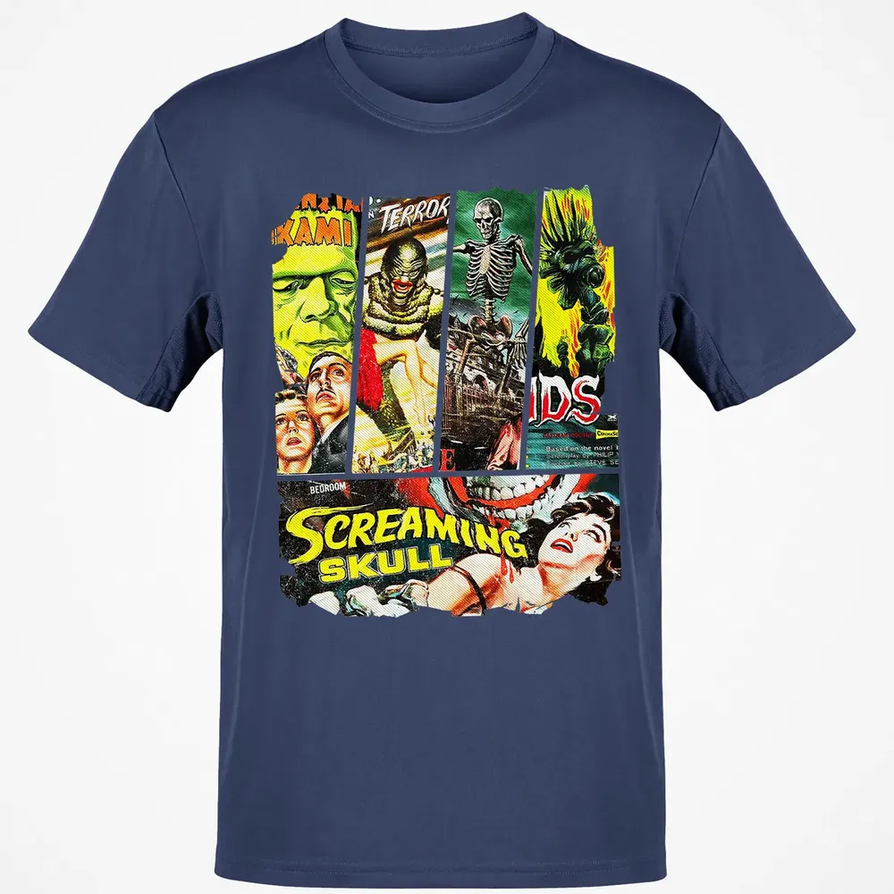 Vintage Sci-Fi Horror Classic Unisex T-Shirt - 8