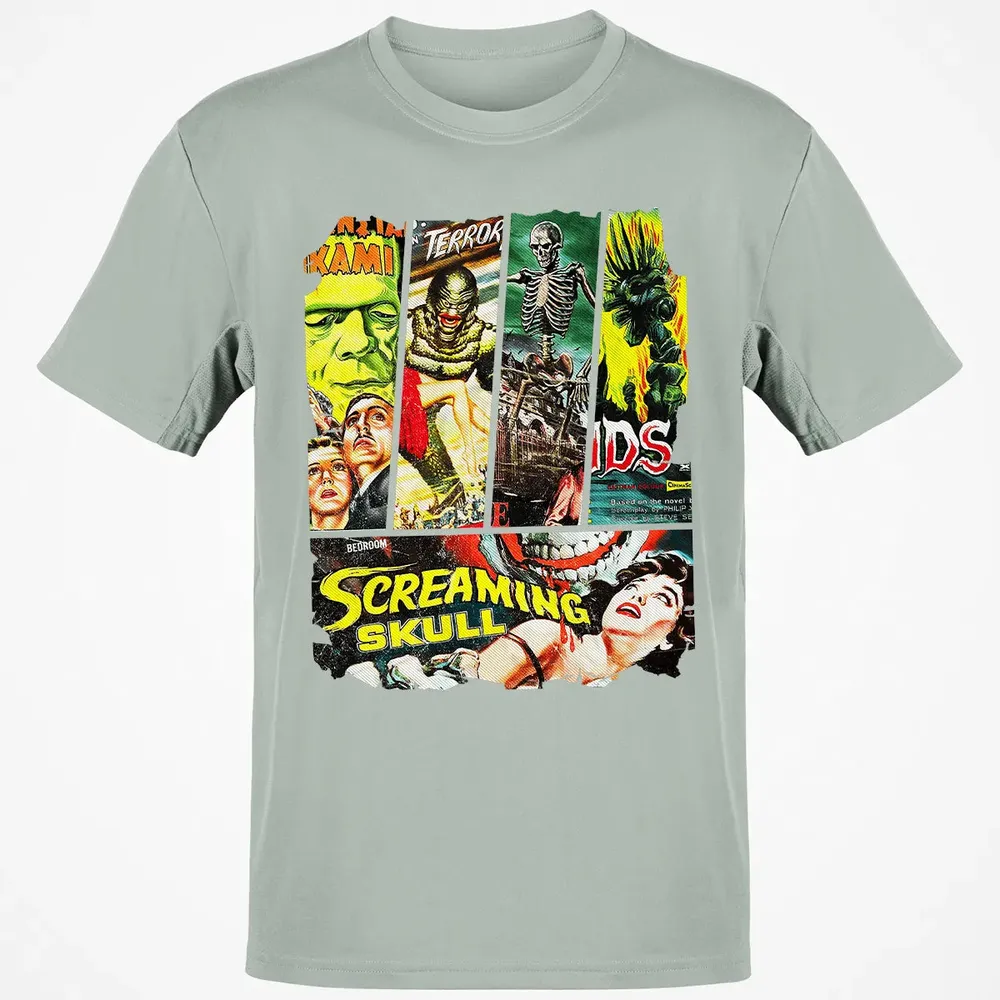 Vintage Sci-Fi Horror Classic Unisex T-Shirt - 3