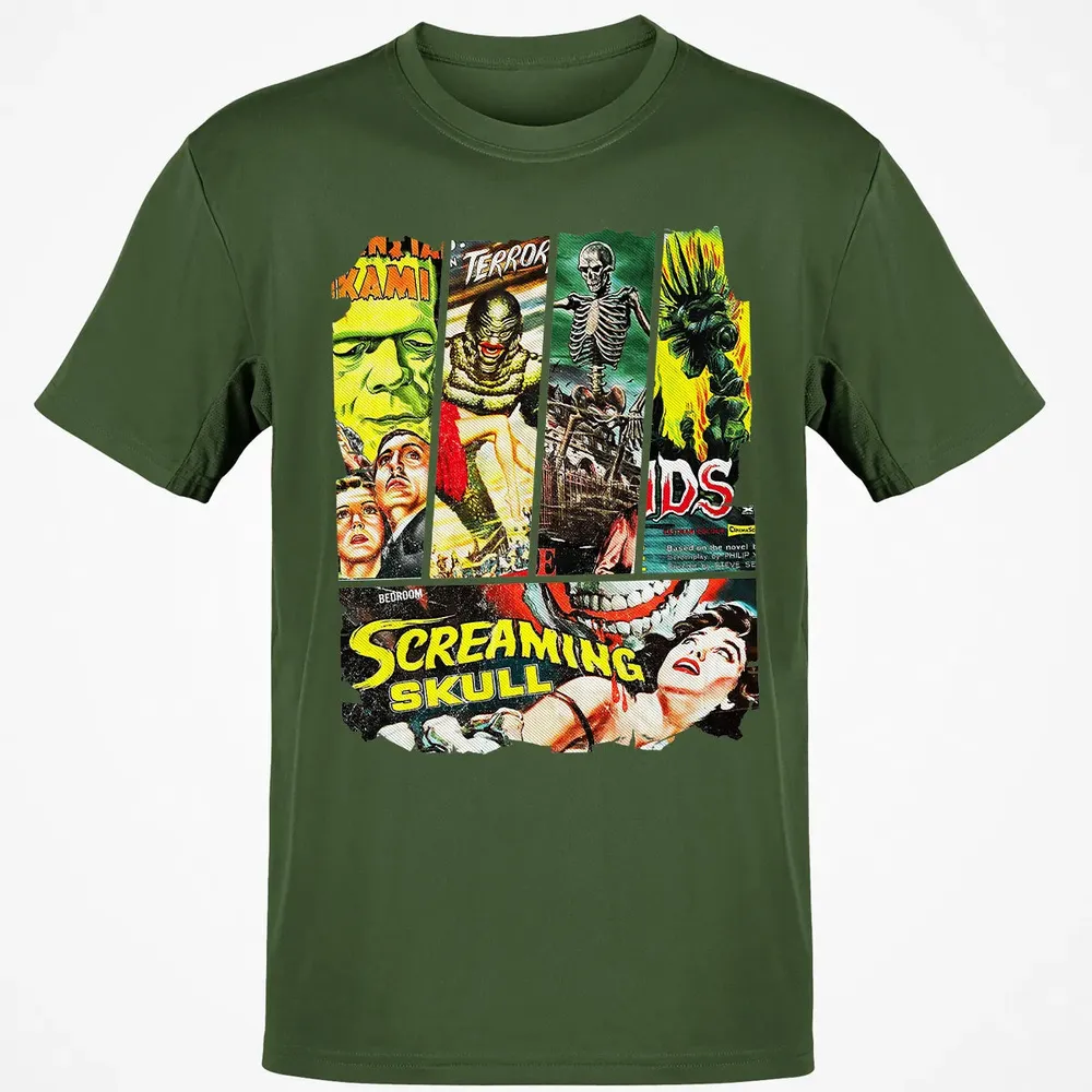 Vintage Sci-Fi Horror Classic Unisex T-Shirt - 7