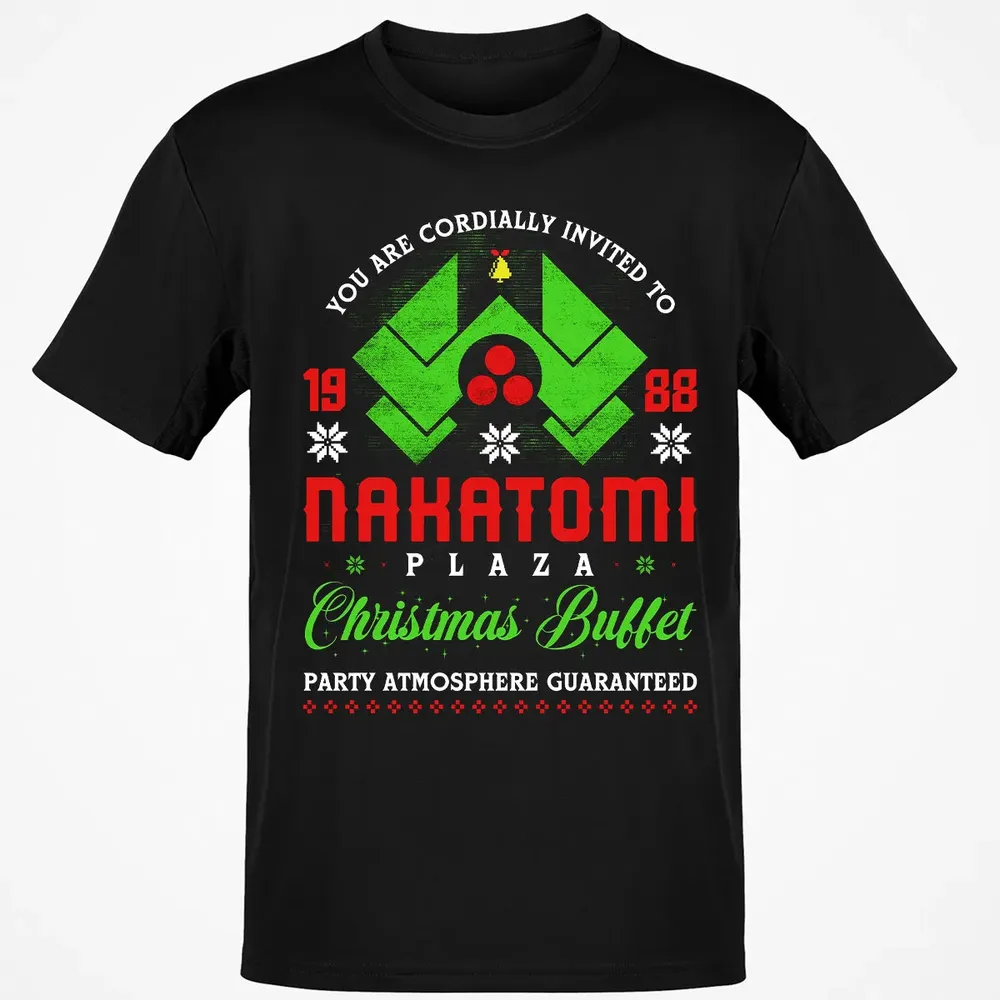 Nakatomi Plaza Christmas Buffet Classic Unisex T-Shirt - 2