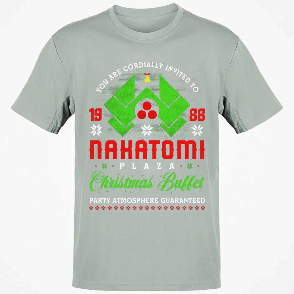 Nakatomi Plaza Christmas Buffet Classic Unisex T-Shirt - 3