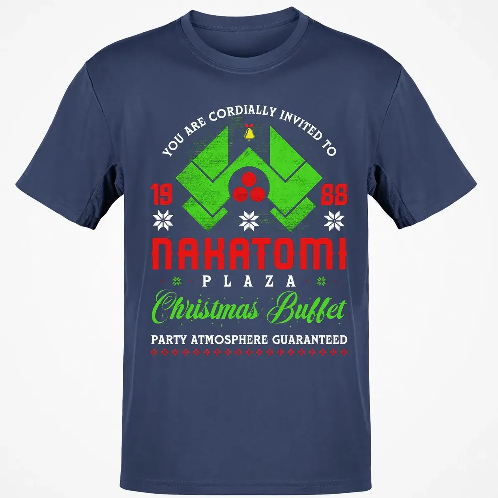 Nakatomi Plaza Christmas Buffet Classic Unisex T-Shirt - 8