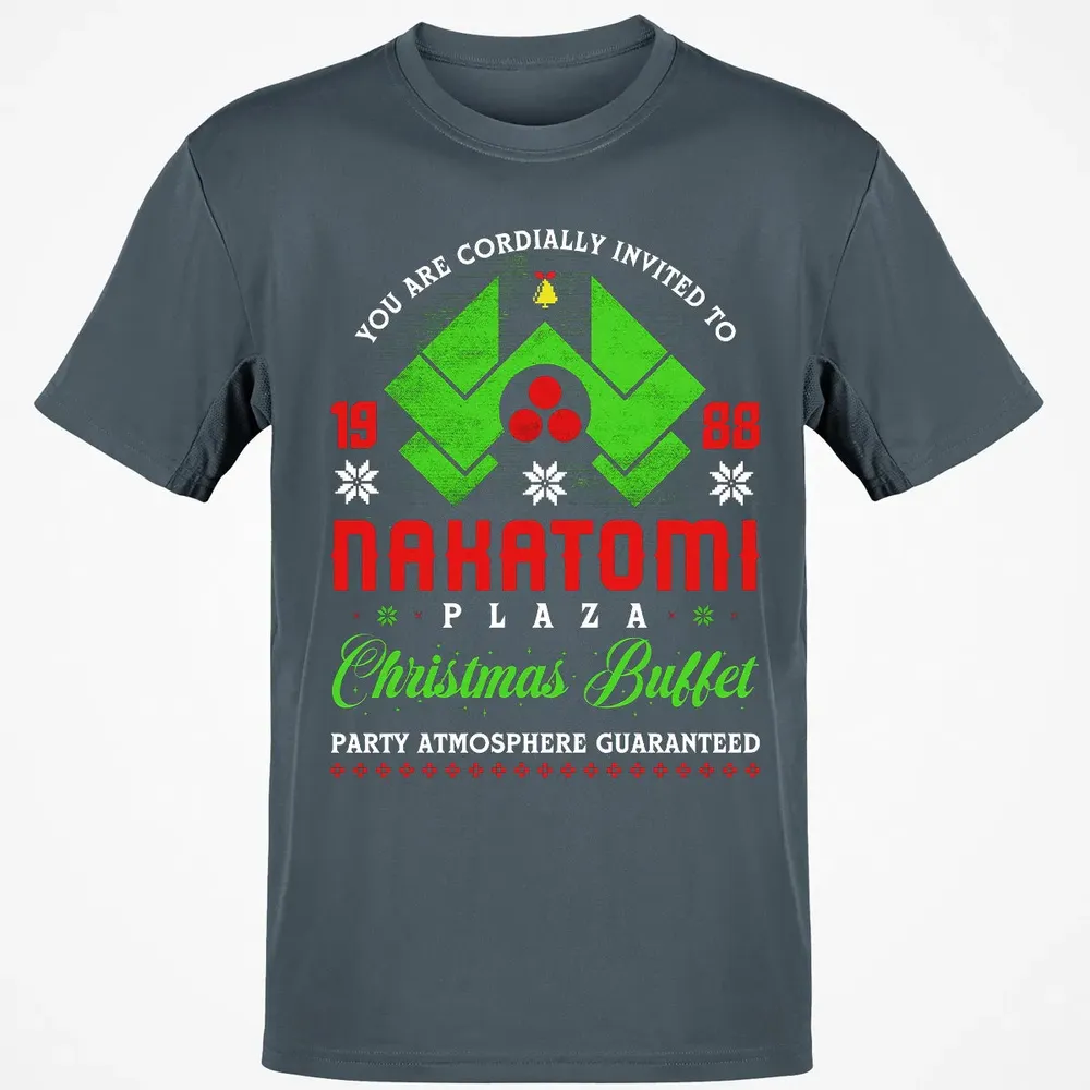 Nakatomi Plaza Christmas Buffet Classic Unisex T-Shirt - 4