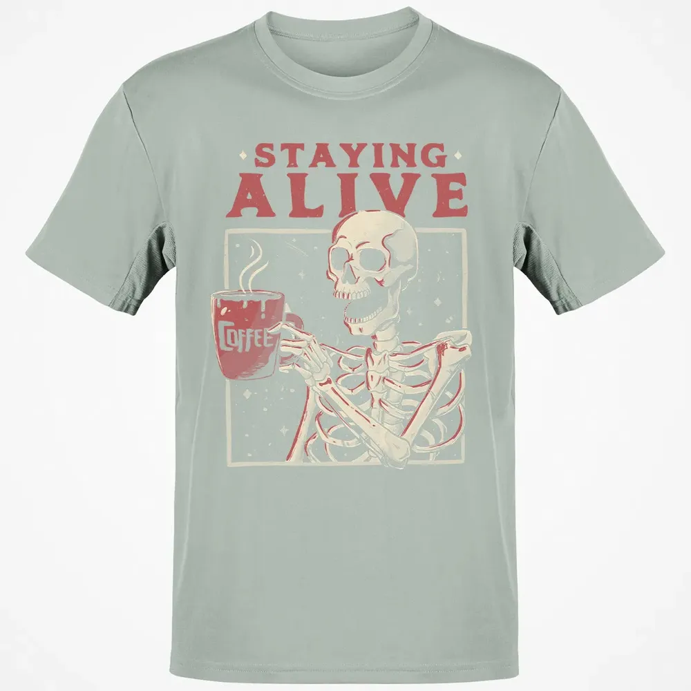 Staying Alive Classic Unisex T-Shirt - 3