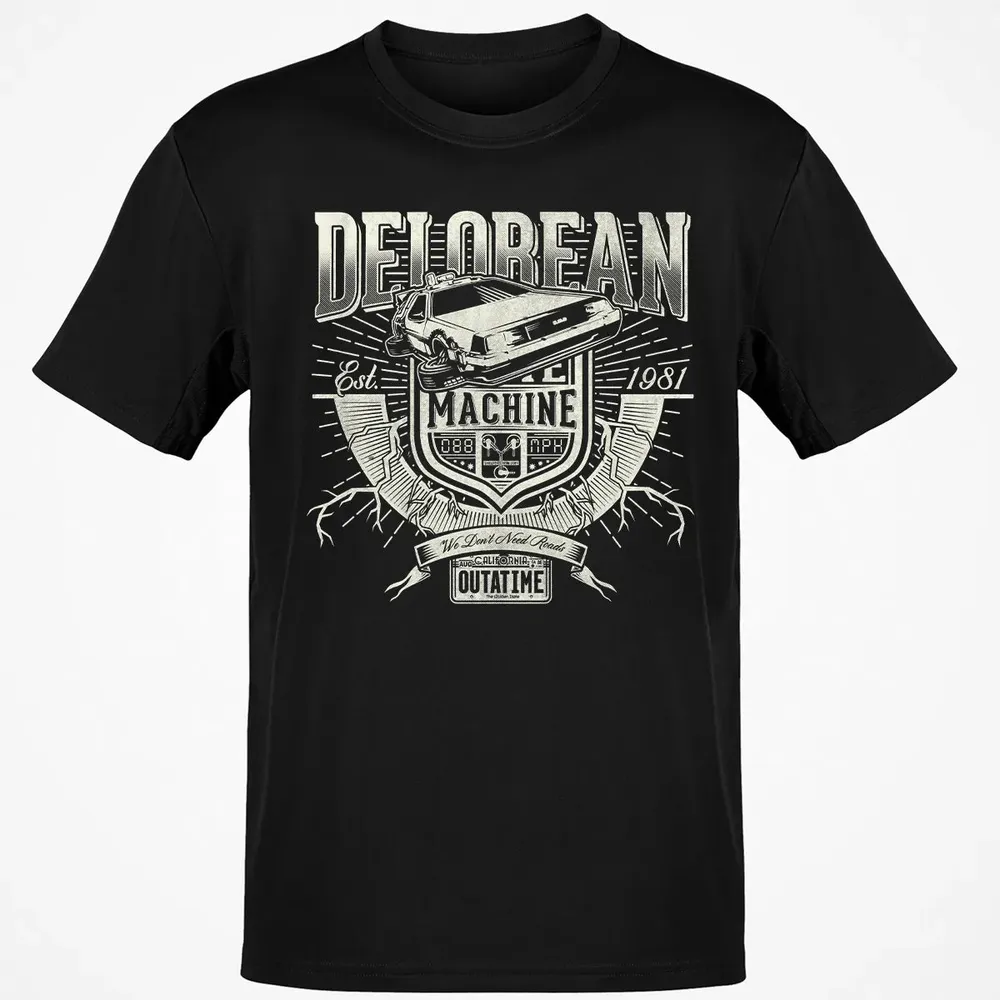 DELOREAN Classic Unisex T-Shirt - 2