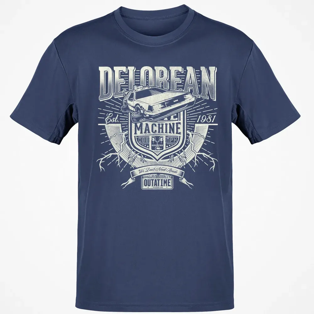 DELOREAN Classic Unisex T-Shirt - 8