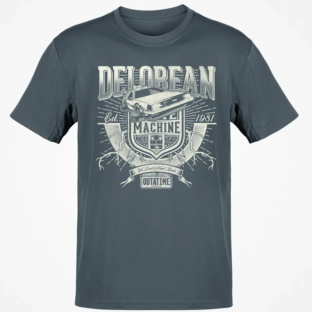 DELOREAN Classic Unisex T-Shirt - 4