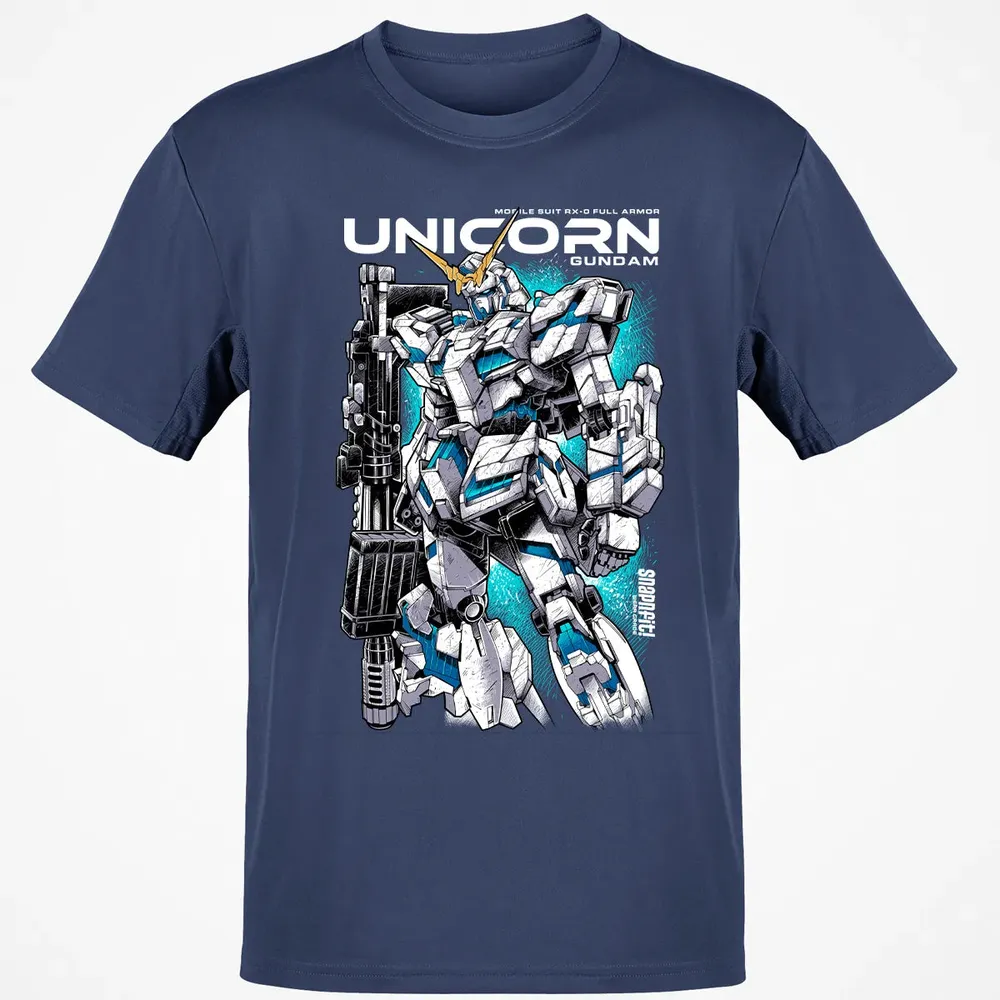 Unicorn Gundam Classic Unisex T-Shirt - 8