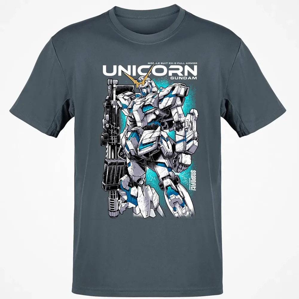 Unicorn Gundam Classic Unisex T-Shirt - 4