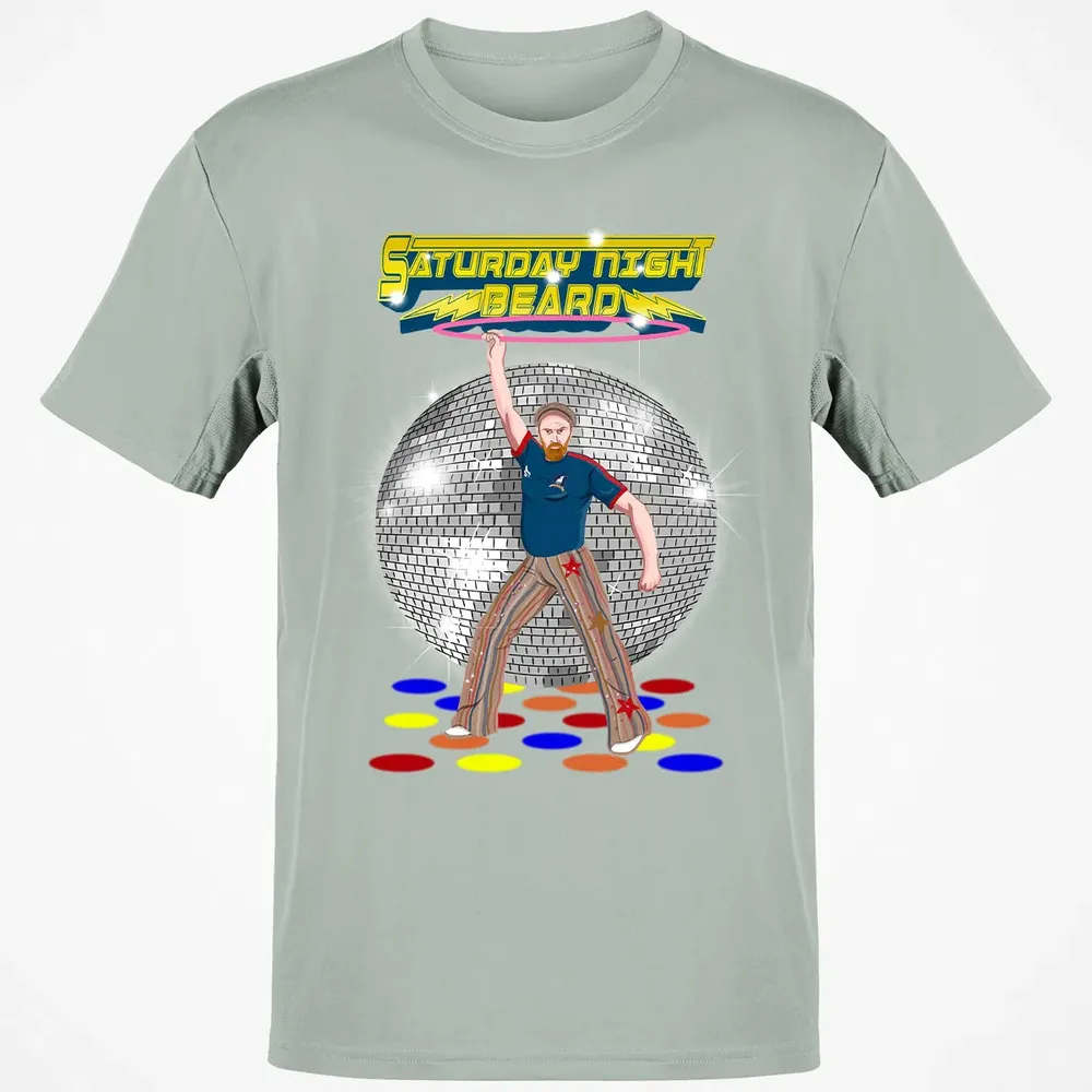 Saturday Night Beard Classic Unisex T-Shirt - 3