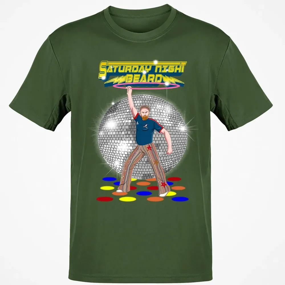 Saturday Night Beard Classic Unisex T-Shirt - 7