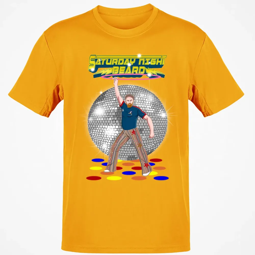 Saturday Night Beard Classic Unisex T-Shirt - 5