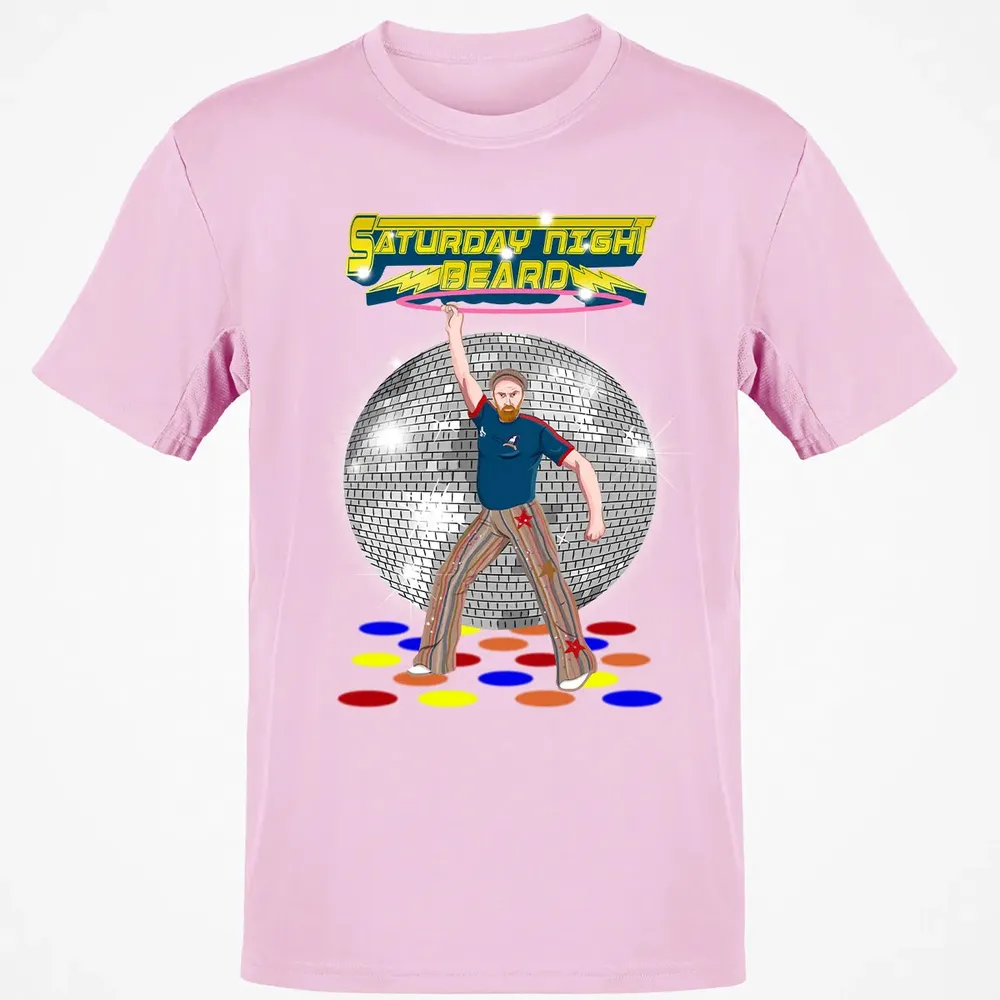 Saturday Night Beard Classic Unisex T-Shirt - 6
