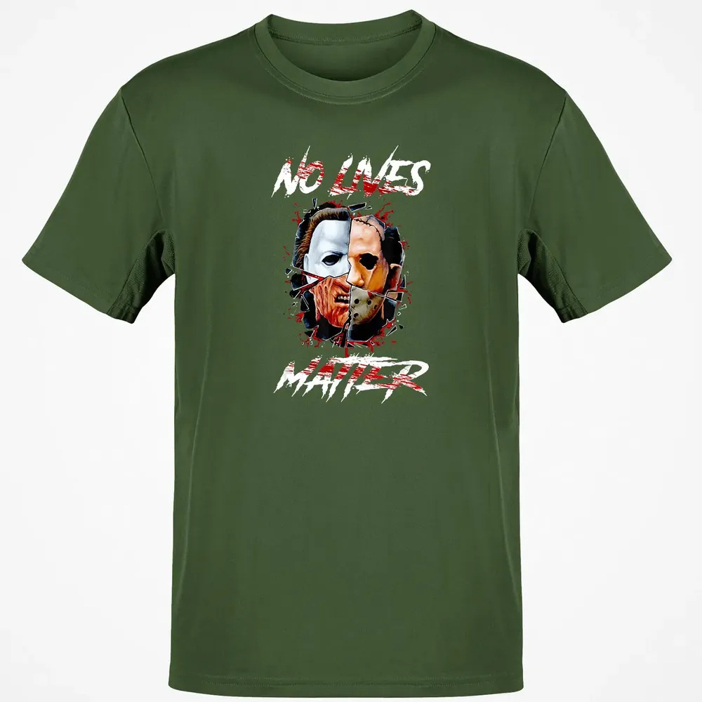 No Lives Matter Scary Horror Myers Michael Halloween Classic Unisex T-Shirt - 7
