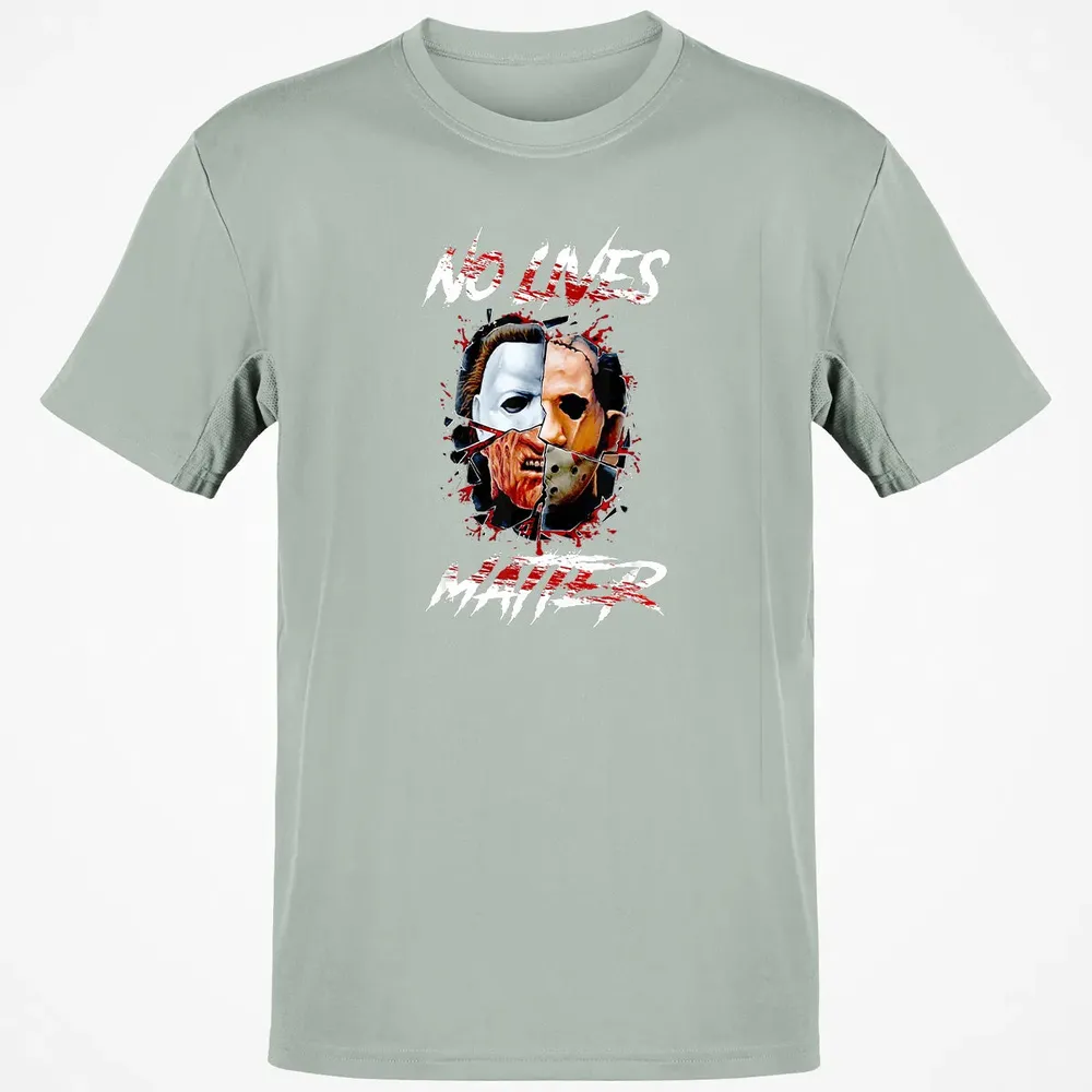No Lives Matter Scary Horror Myers Michael Halloween Classic Unisex T-Shirt - 3