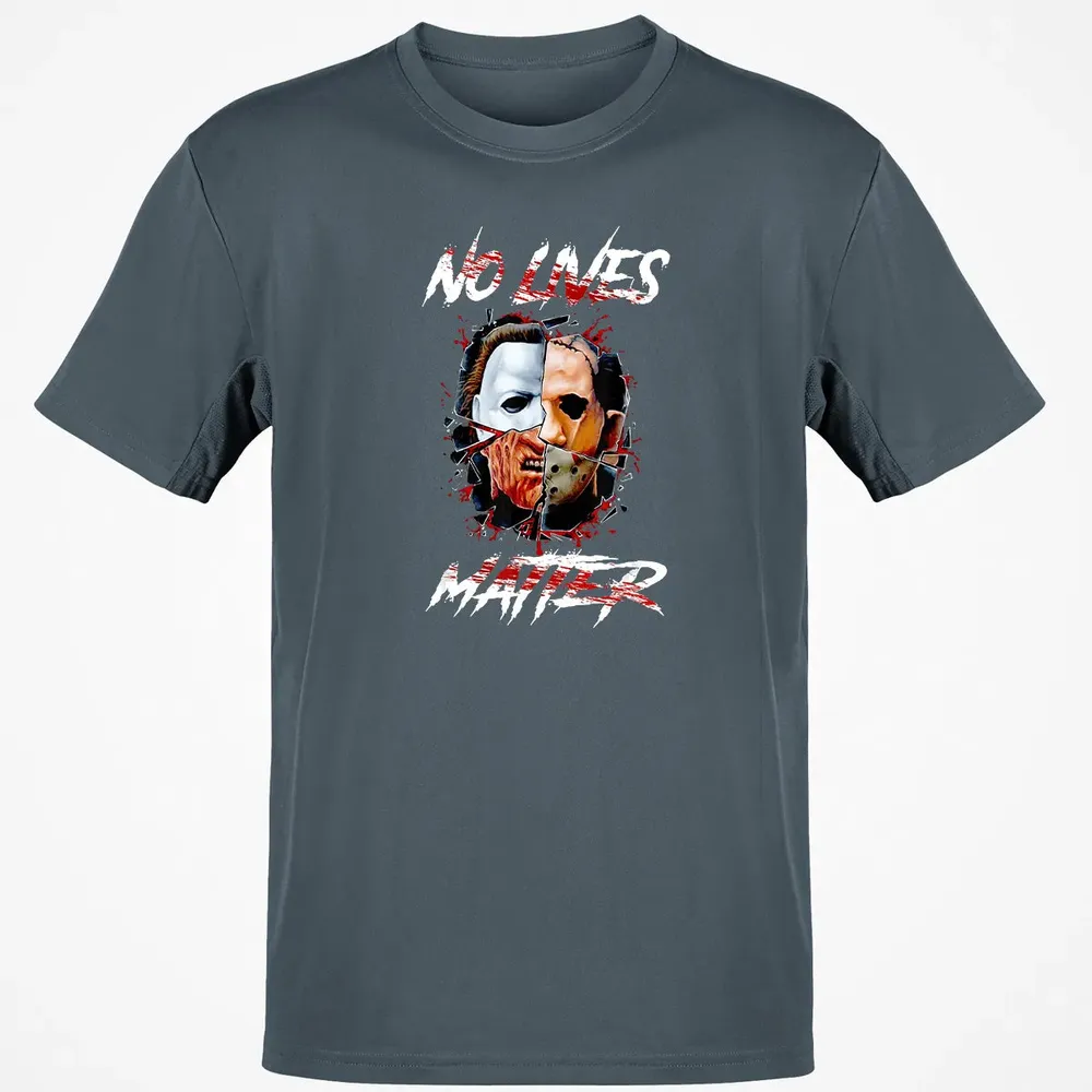 No Lives Matter Scary Horror Myers Michael Halloween Classic Unisex T-Shirt - 4