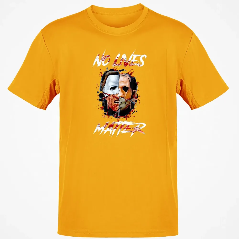 No Lives Matter Scary Horror Myers Michael Halloween Classic Unisex T-Shirt - 5
