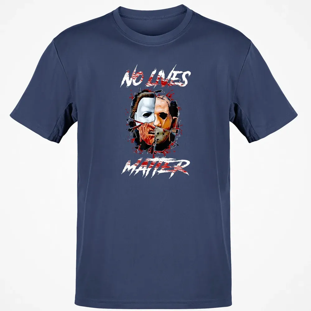 No Lives Matter Scary Horror Myers Michael Halloween Classic Unisex T-Shirt - 8