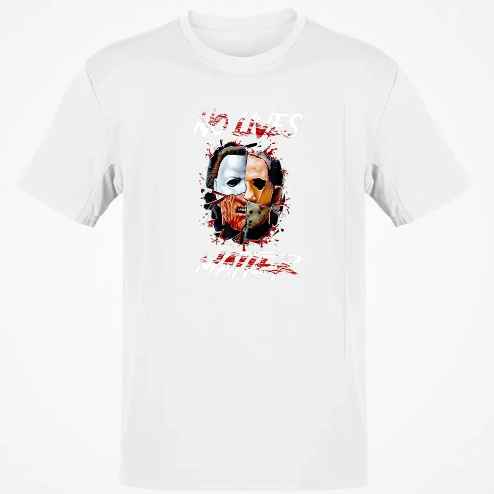 No Lives Matter Scary Horror Myers Michael Halloween Classic Unisex T-Shirt - 13