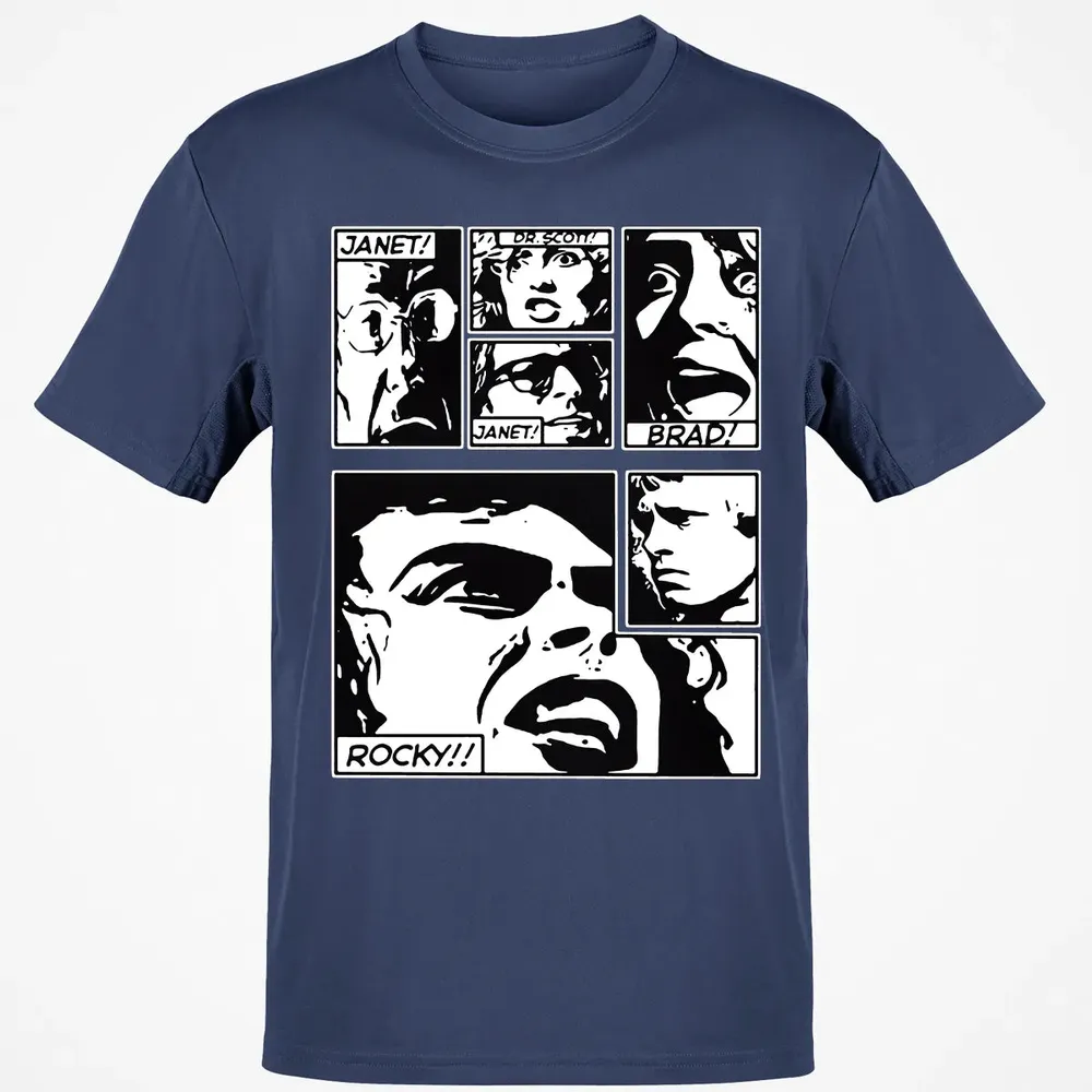 Janet! Dr. Scott! Janet! Brad! Rocky!! Classic Unisex T-Shirt - 8