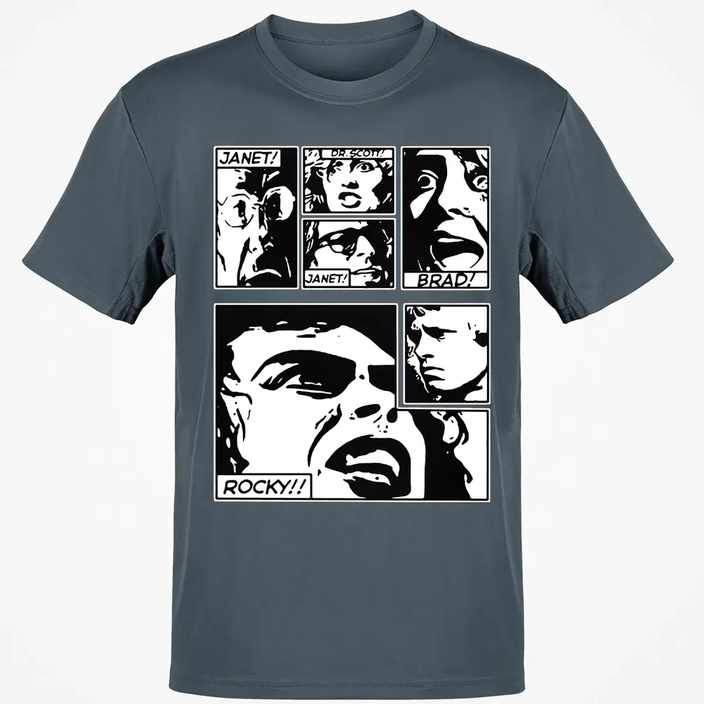 Janet! Dr. Scott! Janet! Brad! Rocky!! Classic Unisex T-Shirt - 4